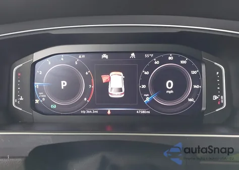 2020 Volkswagen Tiguan 2.0T Sel Premium R-Line from USA, damaged, VIN 3VV4B7AX8LM054309